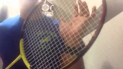 Yonex Z slash stringing sound