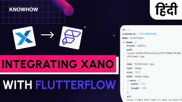 Integrating an External Backend Xano with FlutterFlow