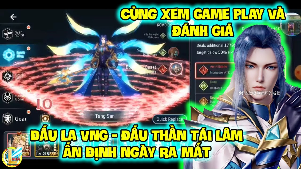 Đấu La VNG – Đấu Thần Tái Lâm Ấn Định Ngày Ra Mắt, Cùng Xem Game Play Và Đánh Giá