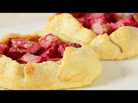 Strawberry Rhubarb Tarts Recipe Demonstration - Joyofbaking.com