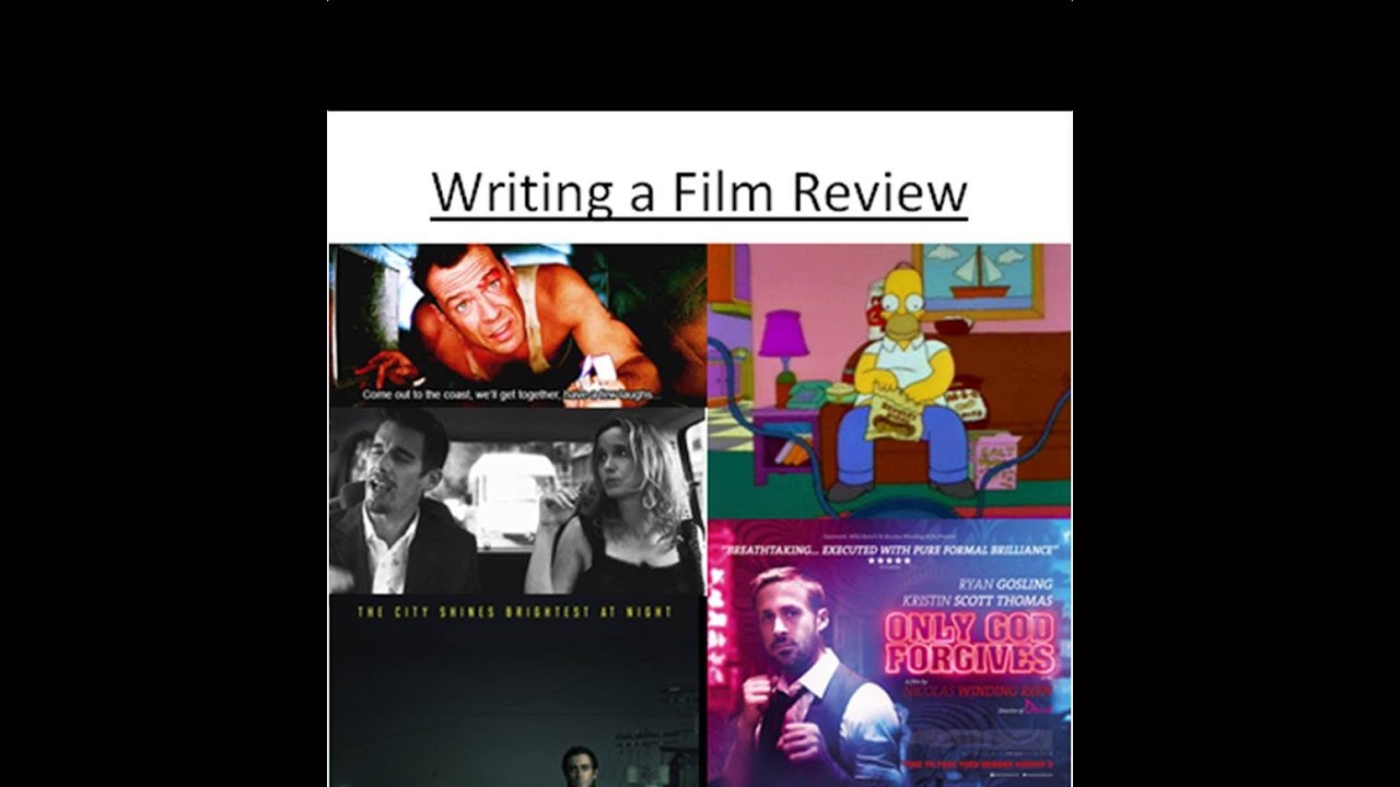 Lessons on how to write a film review