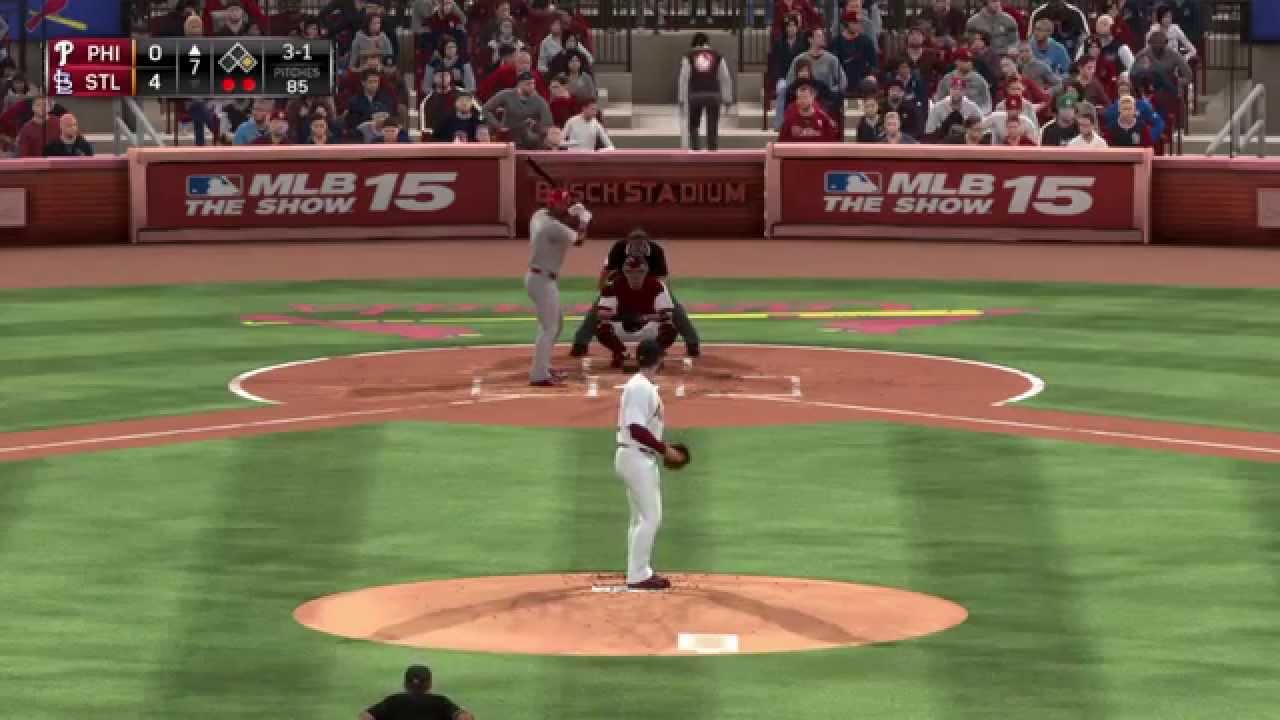 MLB 15 : The Show Gameplay Commentary: Phillies vs Cardinals 2 of 4 - YouTube