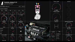 Honda K24 VTEC Race Engine - AngeTheGreat Engine Simulator