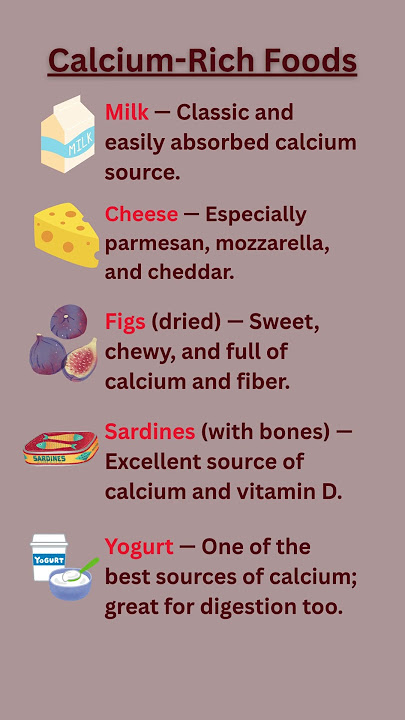 Calcium-Rich Foods #subscribe #food #healthylifestyle