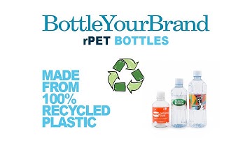 What are rPET water bottles? Find out why they are better for the earth and why we use them.