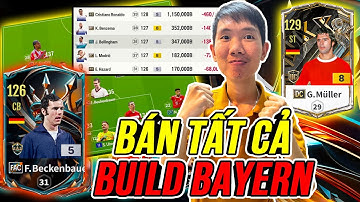 THÀNH HOÀ Bán hết Tất Cả đội hình 2,8 triệu tỷ BP Build team Bayern Munich Cực Khủng | FC Online