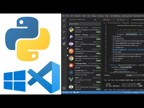 Getting Started with Python in Visual Studio Code | Python with VSCode (Windows 11)