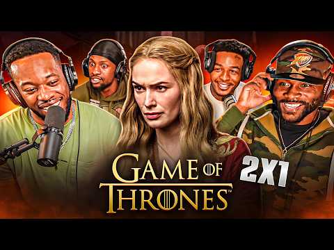 GAME OF THRONES GROUP REACTION w/ FIRST TIME WATCHERS 2X1 (THE NEW SEASON IS HERE!!!!)