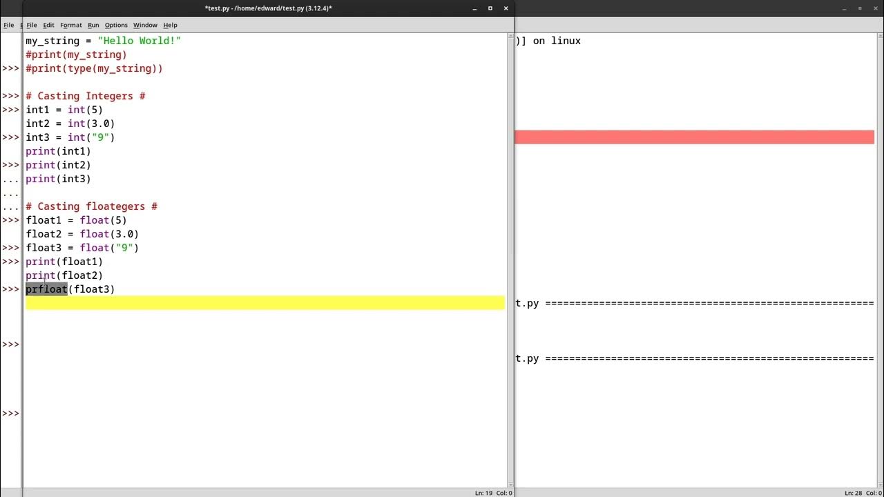 Python Integrated Development and Learning Environment - YouTube