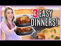 3 AMAZING Recipes Using Rotisserie Chicken | QUICK, STRESS-FREE and AFFORDABLE Meals! image