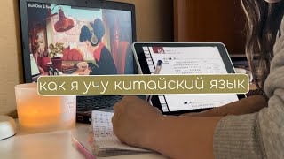 как я учу китайский язык// study with me 🇨🇳