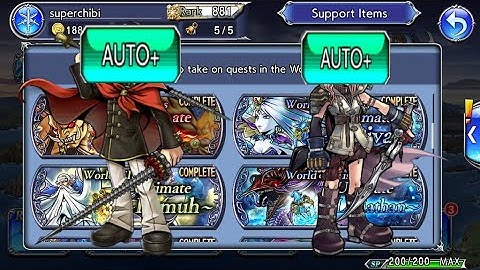 [DFFOO] GL How to farm all the Summon Boards with Auto+(READ DESC)