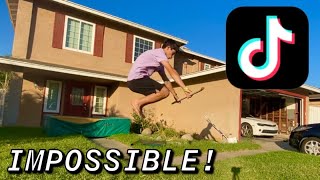 TRYING IMPOSSIBLE TIKTOK CHALLENGE!