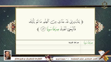 0019  سورة مريم  القارئ شهريار برهيز كار