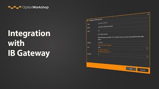 Integration with IB Gateway