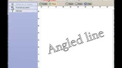 ID the font in a tilted text with Imagaro Z