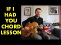 If I had you: jazz standards chords lesson