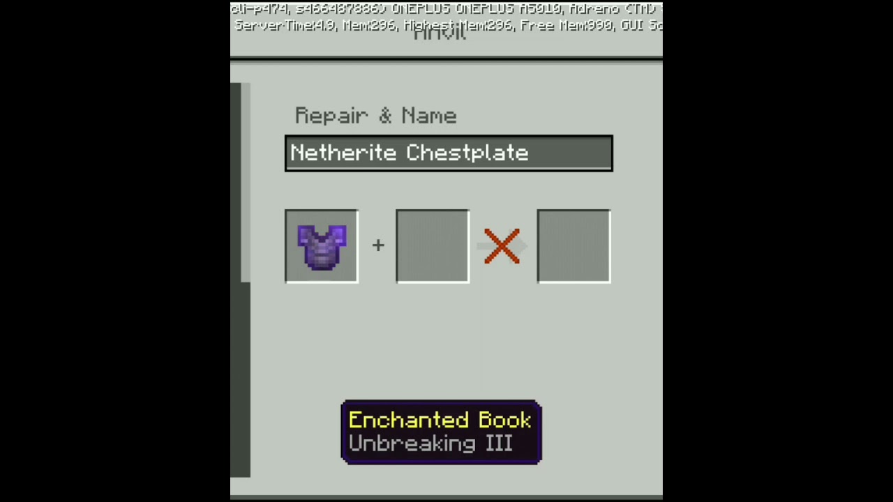 Best enchantment for your chestplate shorts minecraft The lord of Attack Gaming YouTube