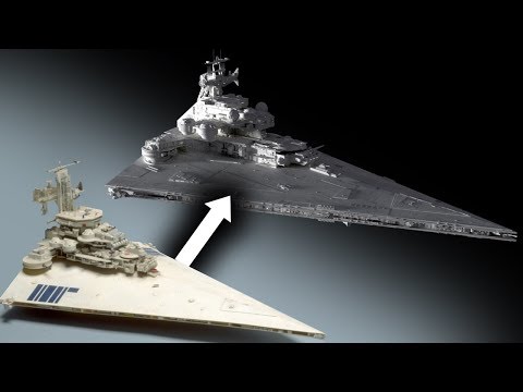 The ORIGINAL Star Destroyer: Colin Cantwell's Design Reborn