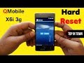 QMobile x6i Hard Reset | Remove pattern lock