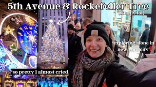 Dude, New York City is so pretty at Christmas time. A *very ordinary* vlogmas day 13.