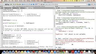 METR1313 - Week 1 - Segment 5 (p2 / 2): Multiplication, Division, And Exponents In Python
