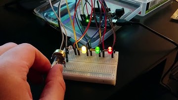 Analog binary counter