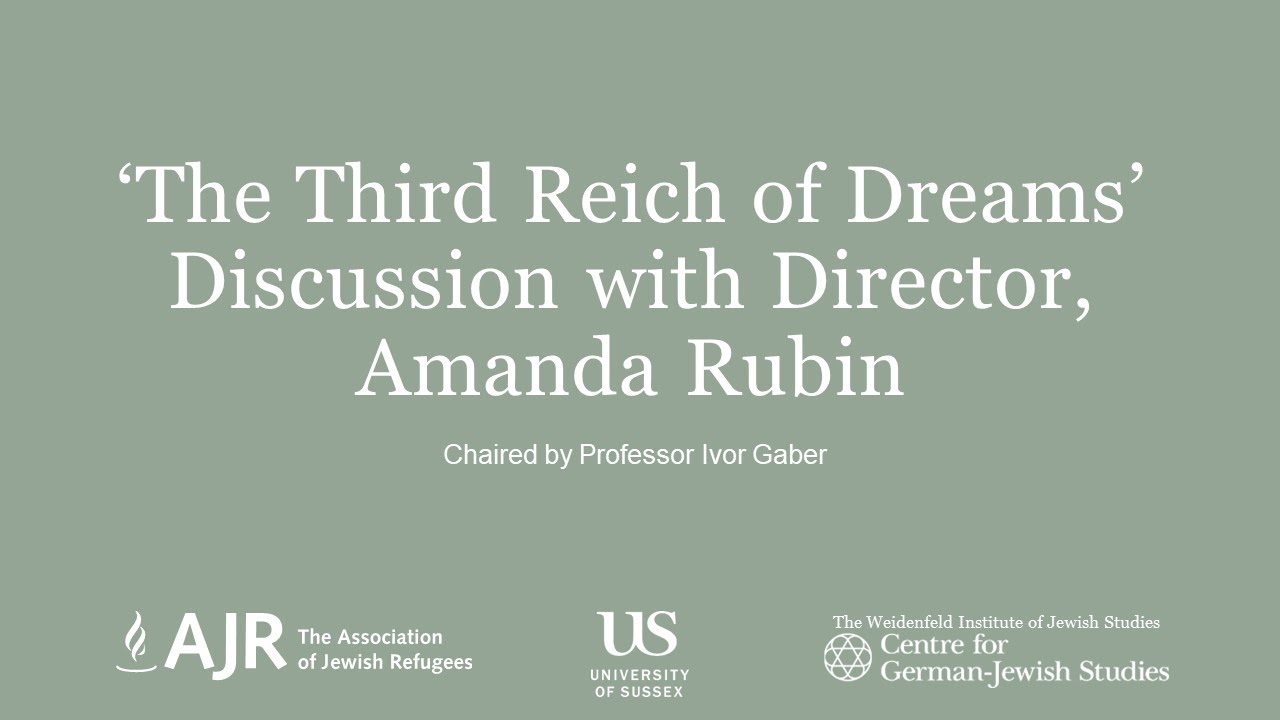 ‘The Third Reich of Dreams’ film taster and discussion with film ...