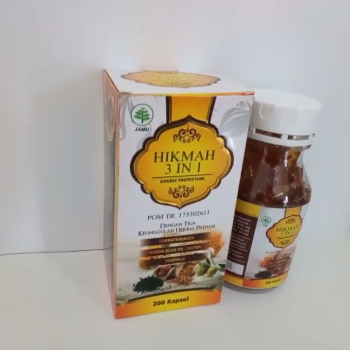 Hikmah 3 In 1 (Habbat, Propolis, Zaitun)