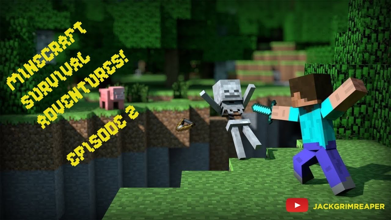JackGrimReaper's Minecraft Adventures Ep 2 - YouTube