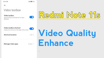 Redmi Note 11s Video Toolbox For improve Your Video Quality Hidden Feature
