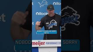 "This train doesn't stop for anybody." -Dan Campbell | Detroit #Lions #shorts