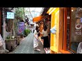4K Seoul Walk - Ikseondong 益善洞 | Hanok Village Alley 익선동 한옥카페골목