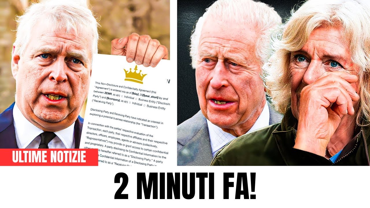 Buckingham Palace scosso dopo la lettura dell’ultimo testamento della regina da parte di Andrea.