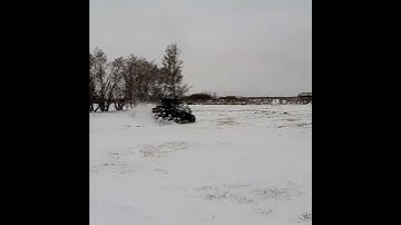 2018 Can am xmr defender first snow fall of the year