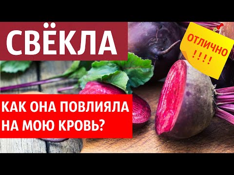 Влияние СВЕКЛЫ на кровь человека