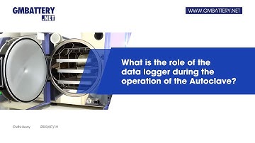 What is the role of the data logger during the operation of the Autoclave?