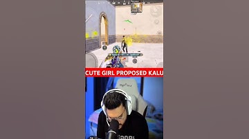 CUTE GIRL PROPOSED KALU @ThorGaming77 😋😂#thorarmy #bgmi #noobprank #