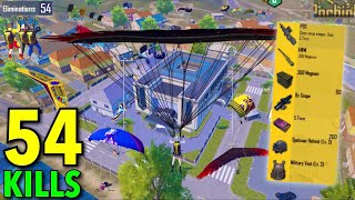 54 Kills!!😍 MY NEW SEASON BEST GAMEPLAY in PUBG Mobile🔥 BGMI screenshot 2