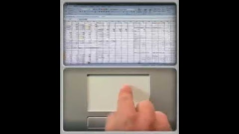 How to: Advanced scrolling with one finger