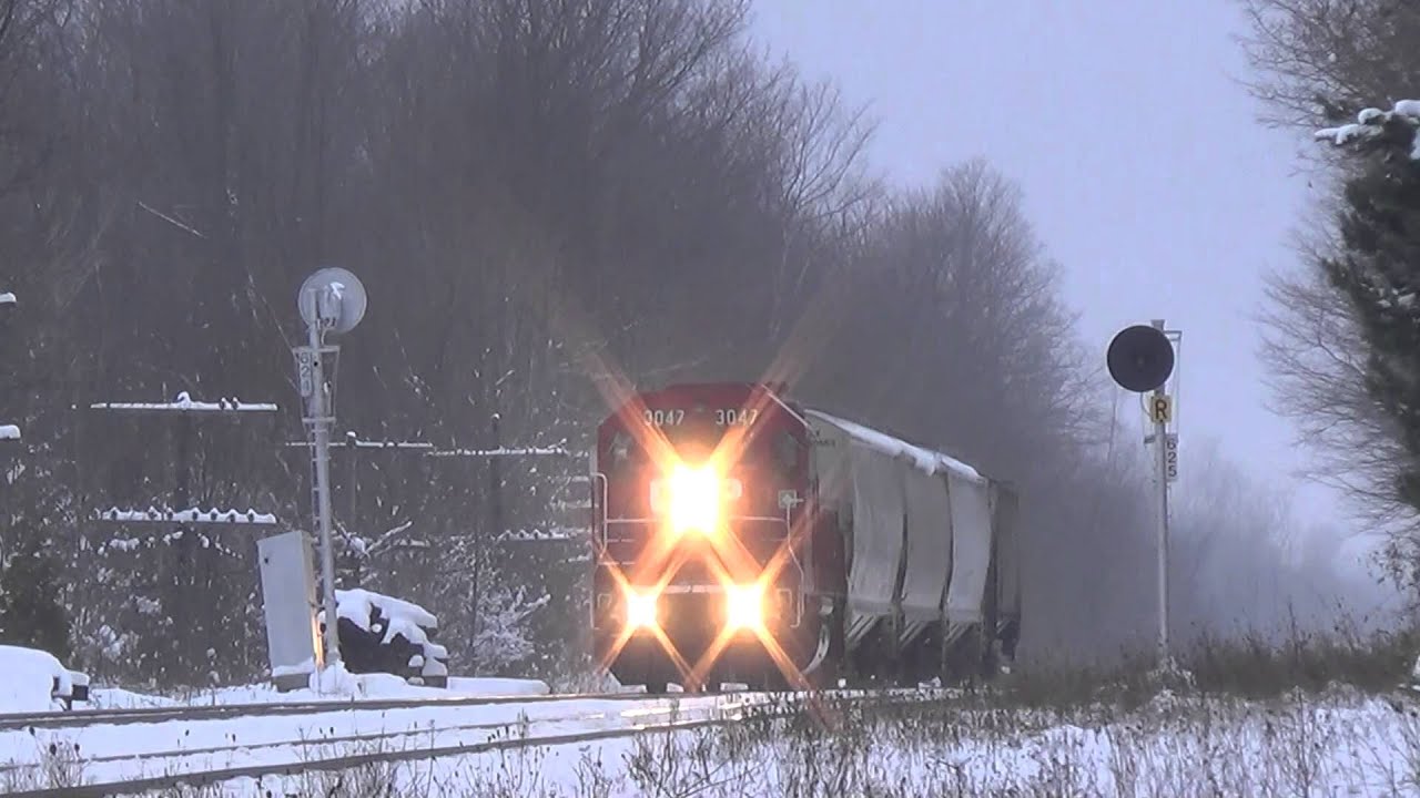 CP 3047 East Monkland, Ontario December 16, 2014 YouTube