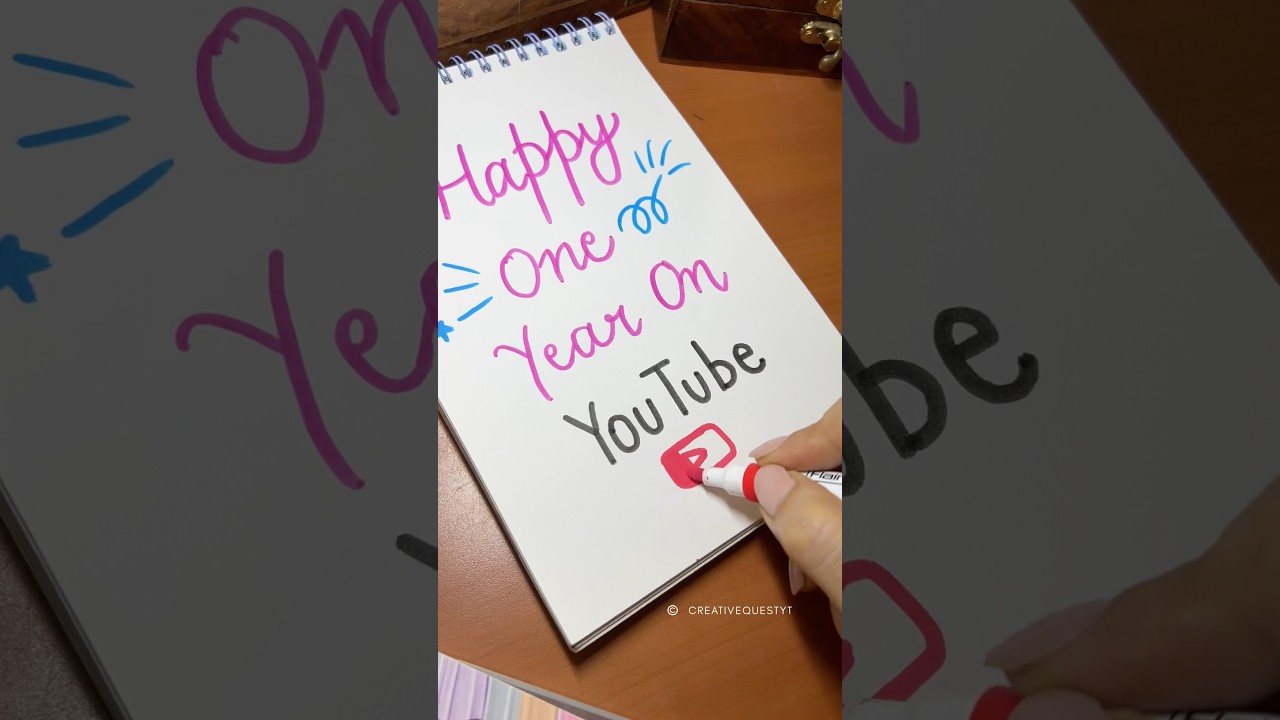 Happy 1 year on YouTube💗