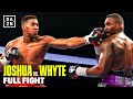 What a fight  anthony joshua vs dillian whyte full fight