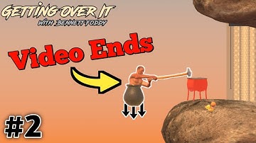 IF I FALL IN GETTING OVER IT VIDEO ENDS #2 - GETTING OVER IT - Smarty Warrior