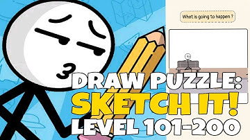 Draw puzzle: sketch it! Level 101-200 Walkthrough