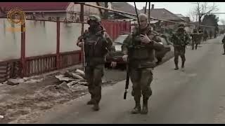 Chechen special forces in mariupol under commander timur ibriev