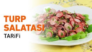 Turp Salatası Tarifi | Turp Salatası Nasıl Yapılır?