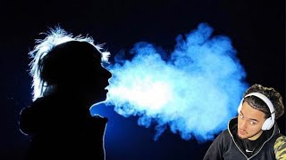 Vape explodes in a kids mouth ( Reaction)