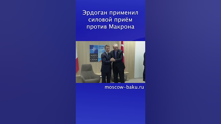 Эрдоган применил силовой приём против Макрона