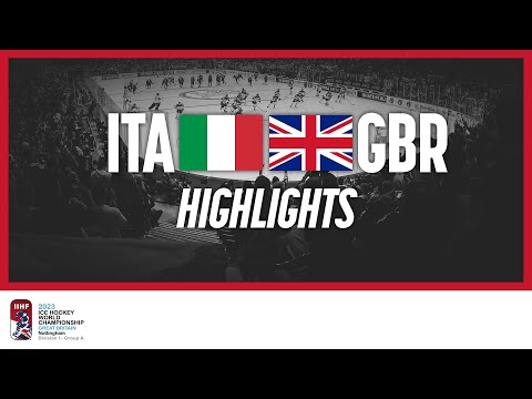 Highlights: Italy vs Great Britain | 2023 #IIHFWorlds Division 1A